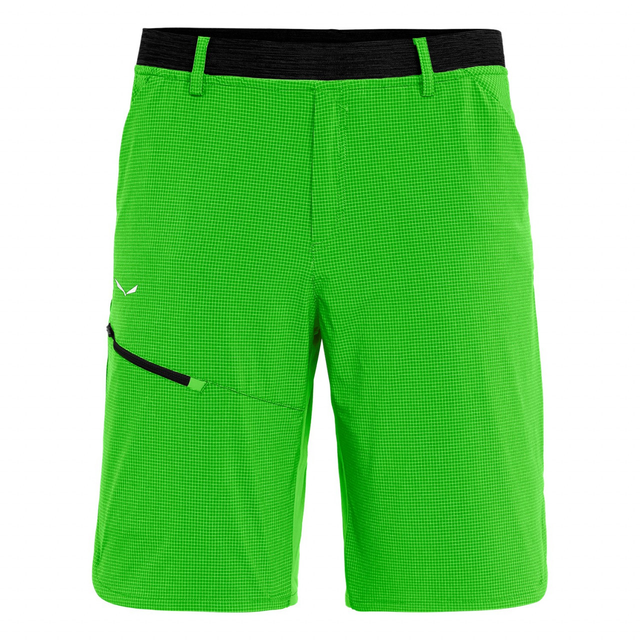 Pantalones Cortos Hombre Chile - Salewa Puez 3 Durastretch - Verde - HEYN-86193